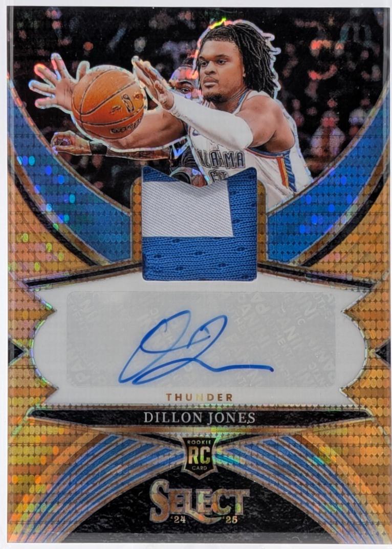 Dillon Jones [Neon Orange Pulsar Prizm] #RJA-DIL