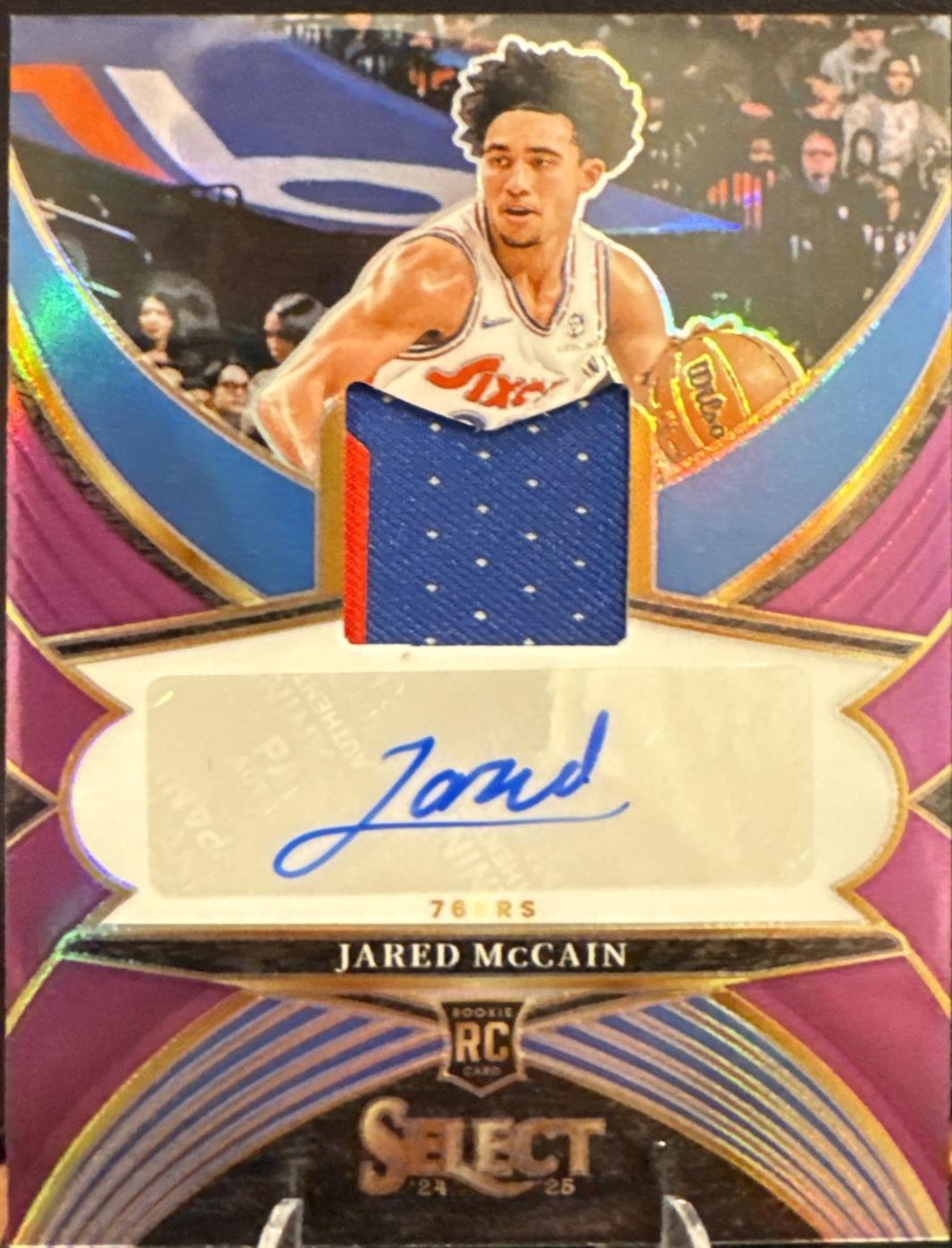 Jared McCain [Purple Prizm] #RJA-JAR