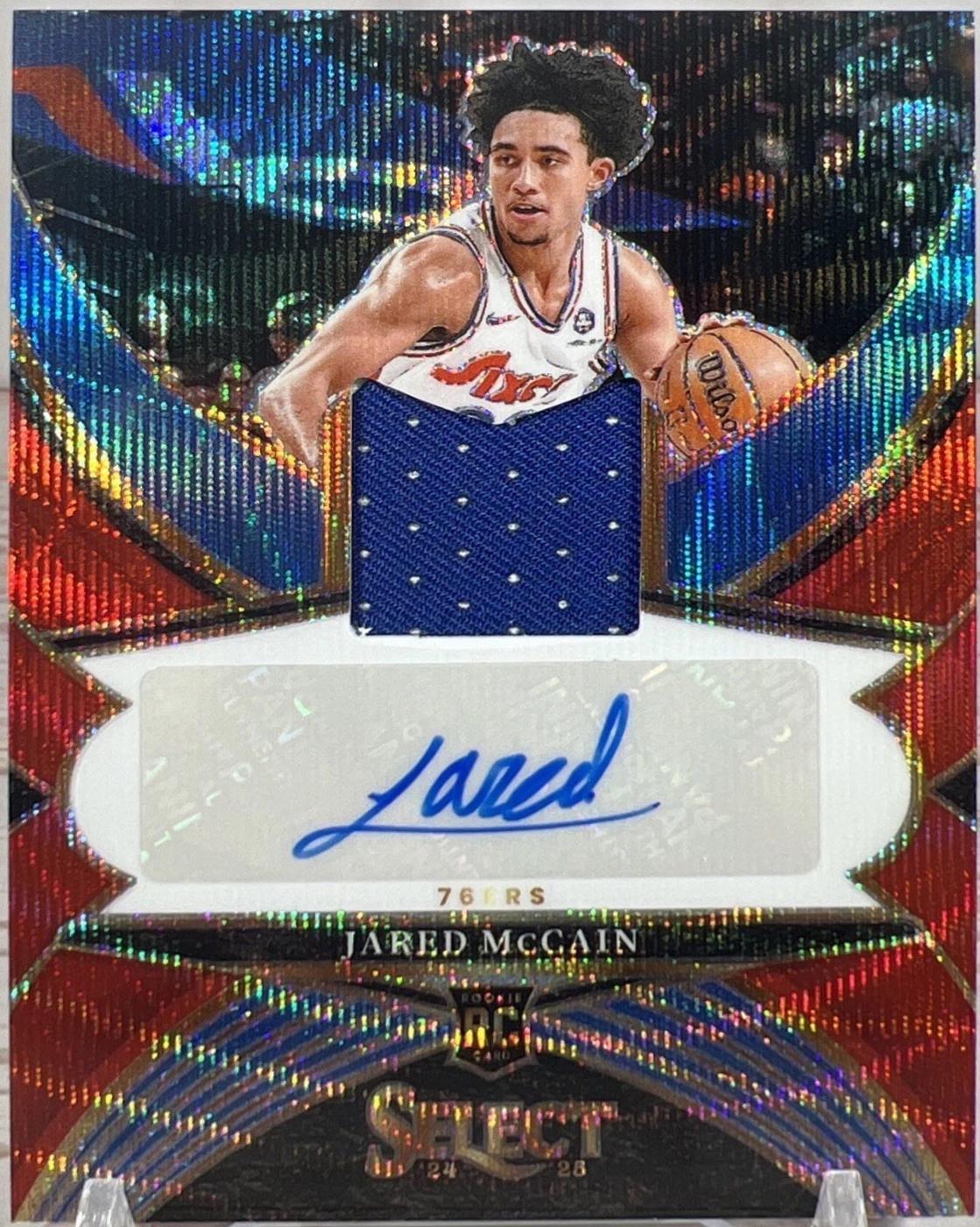 Jared McCain [Red Wave Prizm] #RJA-JAR