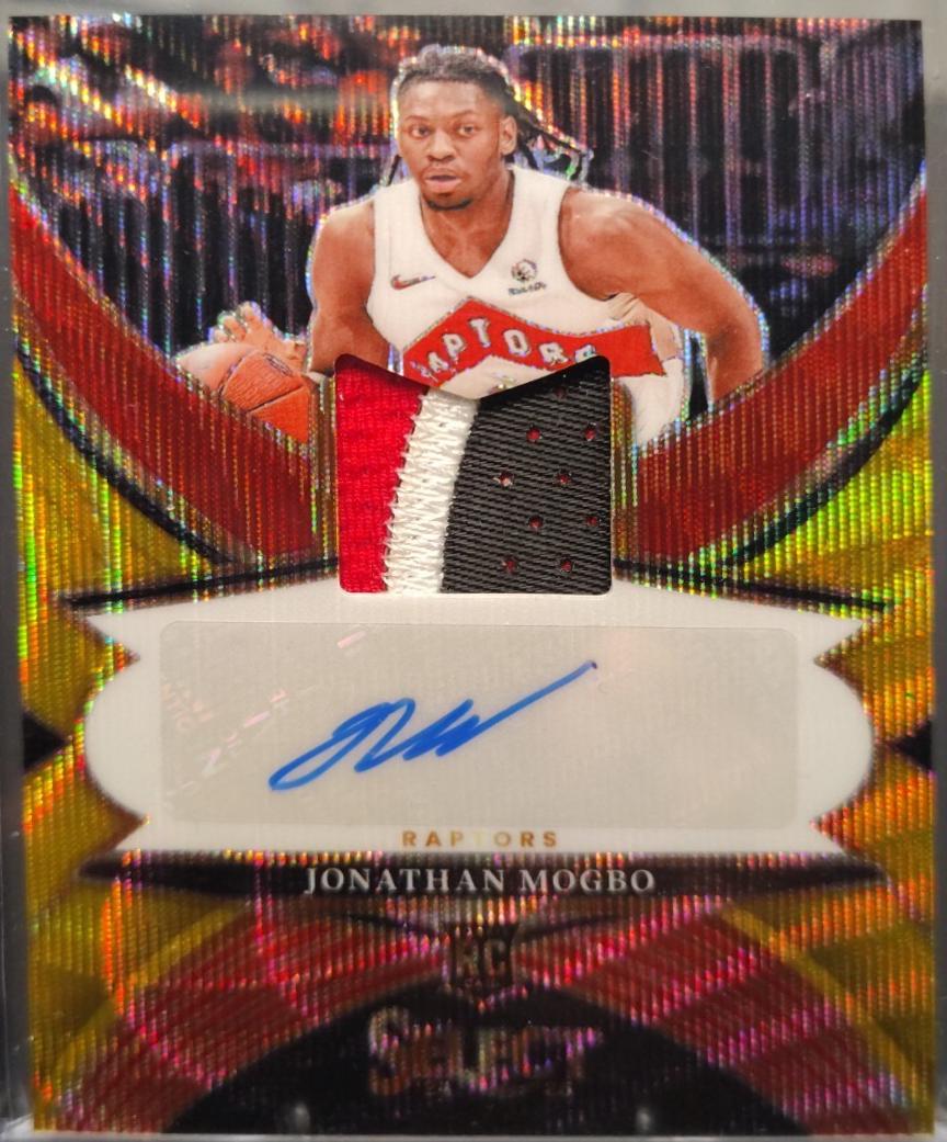 Jonathan Mogbo [Gold Prizm] #RJA-MOG