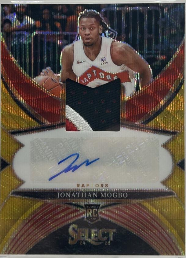 Jonathan Mogbo [Gold Wave Prizm] #RJA-MOG