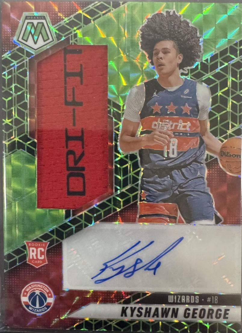 Kyshawn George [Green Prizm] #RJA-KYS