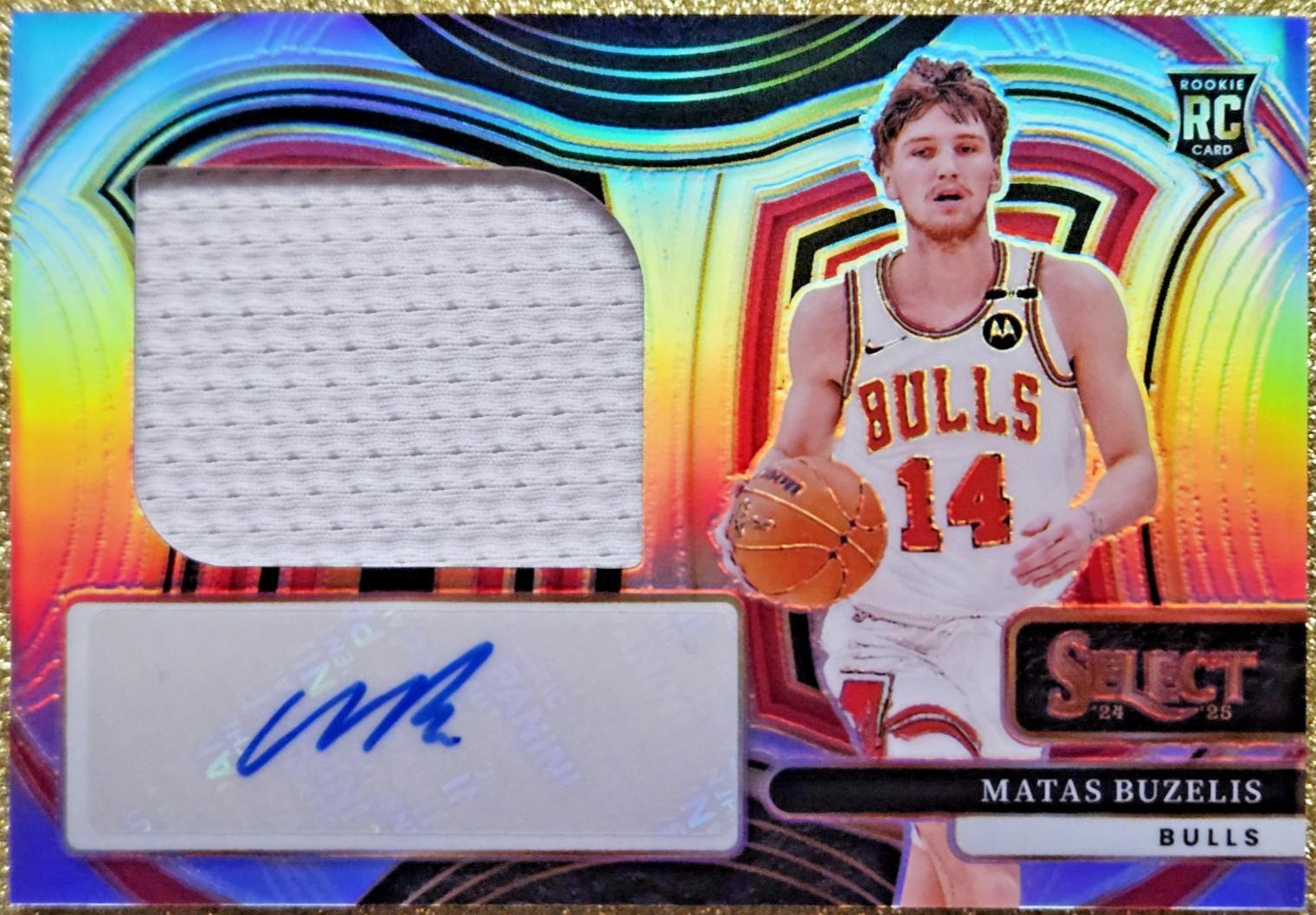Matas Buzelis [Red Wave Prizm] #RJA-BUZ