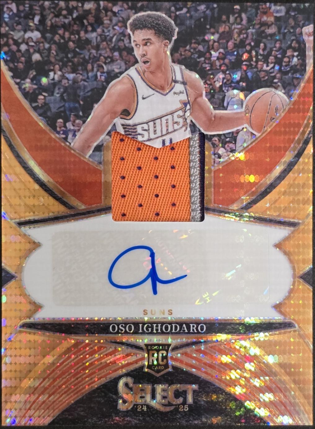 Oso Ighodaro [Neon Orange Pulsar Prizm] #RJA-OSO