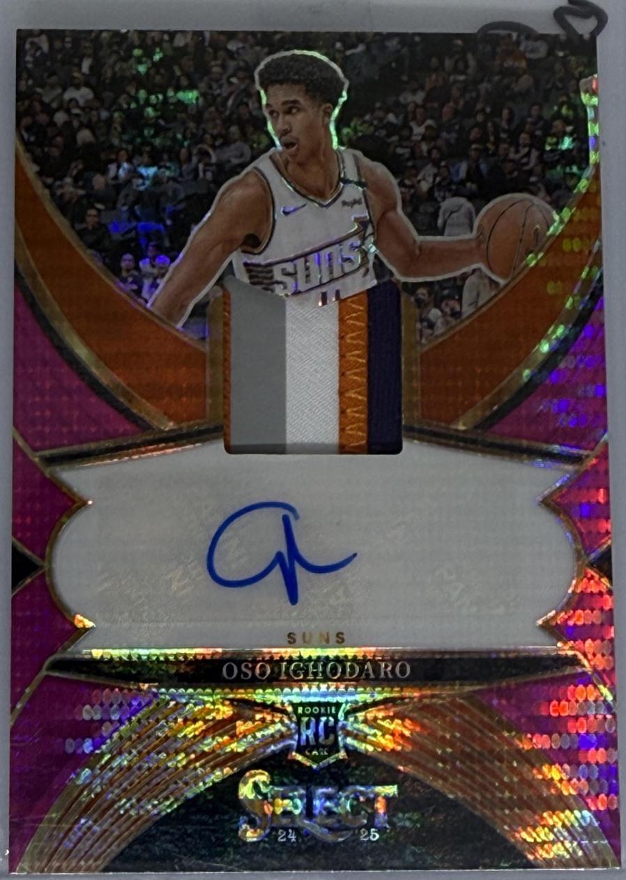 Oso Ighodaro [Neon Purple Pulsar Prizm] #RJA-OSO