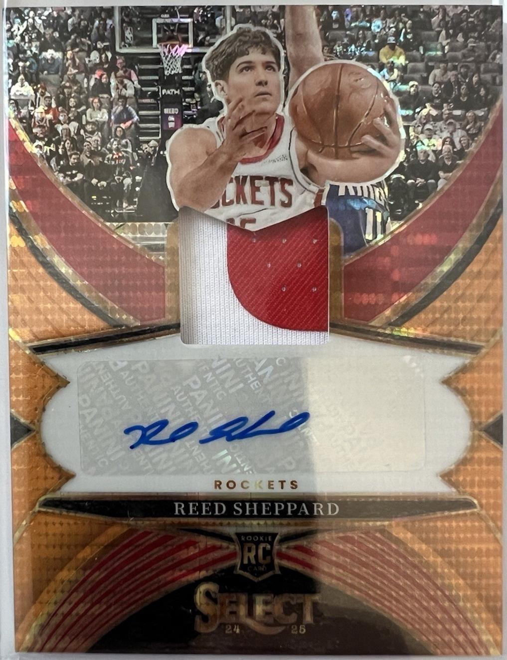 Reed Sheppard [Neon Orange Pulsar Prizm] #RJA-SHP