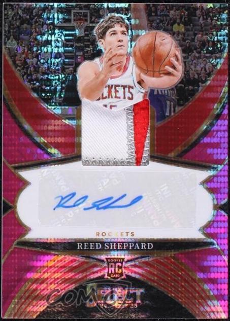 Reed Sheppard [Neon Purple Pulsar Prizm] #RJA-SHP