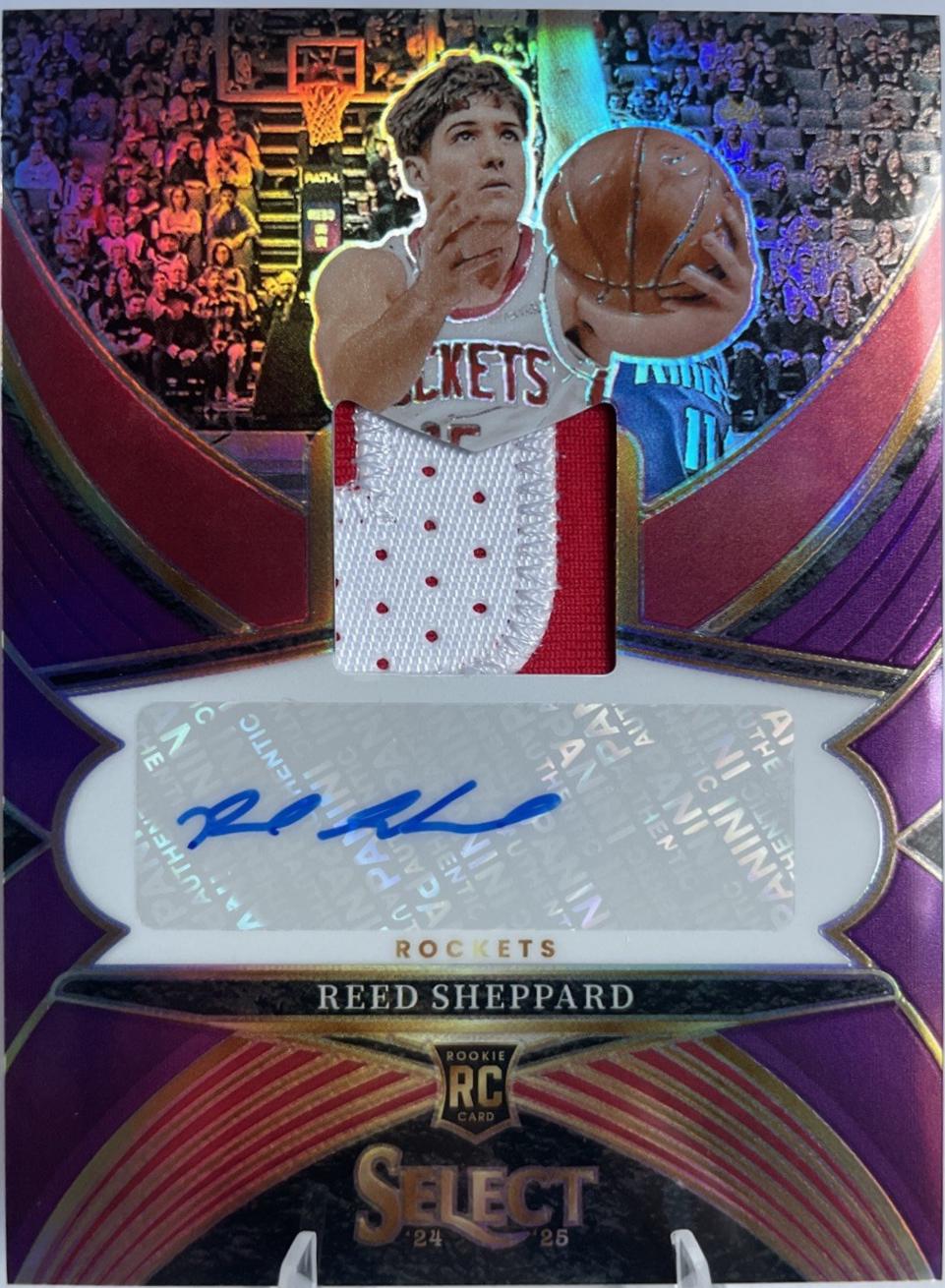 Reed Sheppard [Purple Prizm] #RJA-SHP