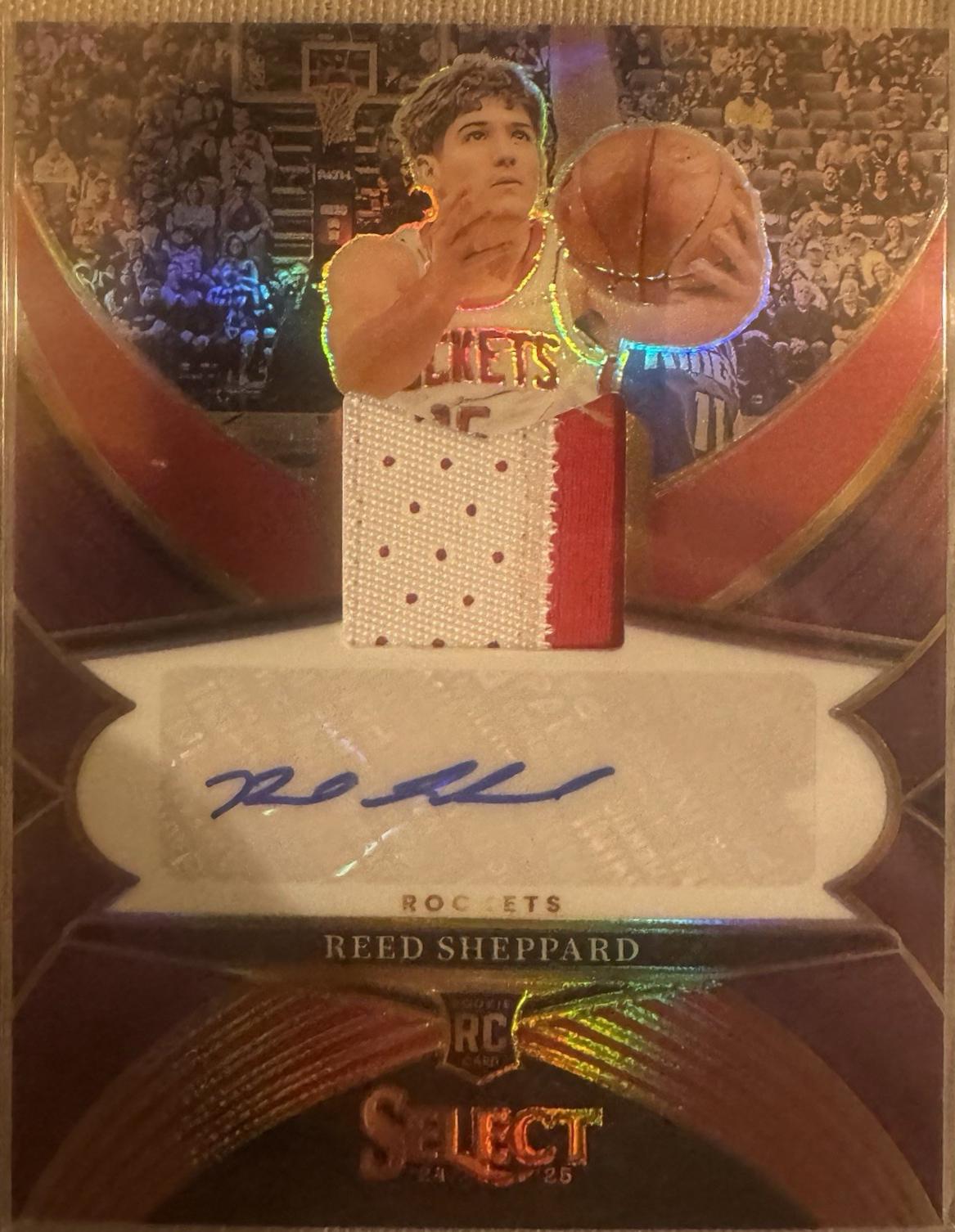 Reed Sheppard [Red Wave Prizm] #RJA-SHP