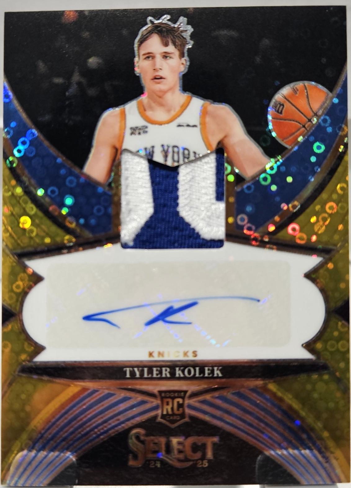 Tyler Kolek [Gold Disco Prizm] #RJA-KOL