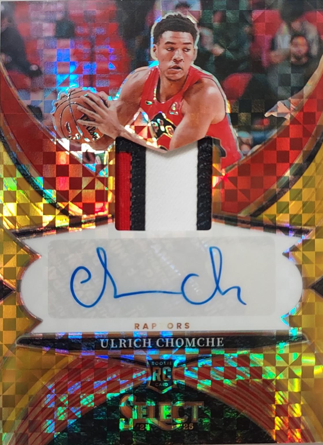 Ulrich Chomche [Gold Prizm] #RJA-ULR