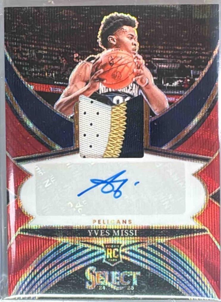 Yves Missi [Red Wave Prizm] #RJA-MIS