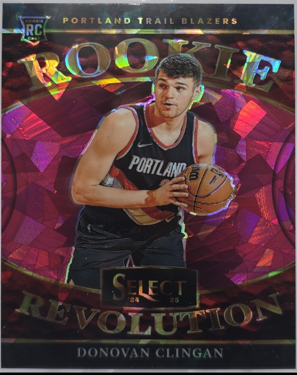 Donovan Clingan [Pink Cracked Ice Prizm] #11