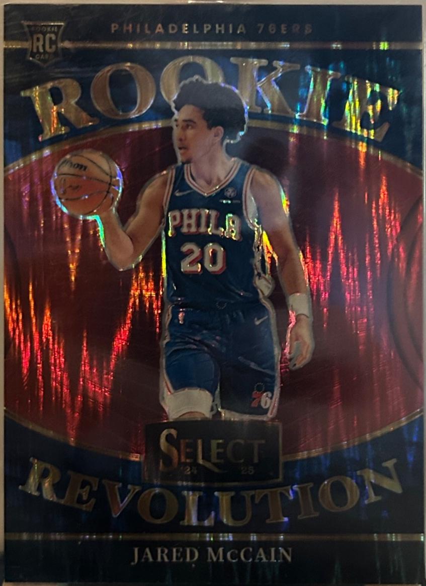 Jared McCain [Red Flash Prizm] #16