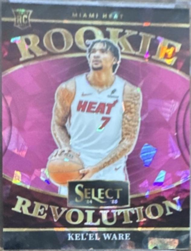 Kel'el Ware [Pink Cracked Ice Prizm] #8