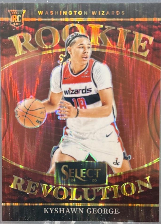 Kyshawn George [Red Flash Prizm] #23