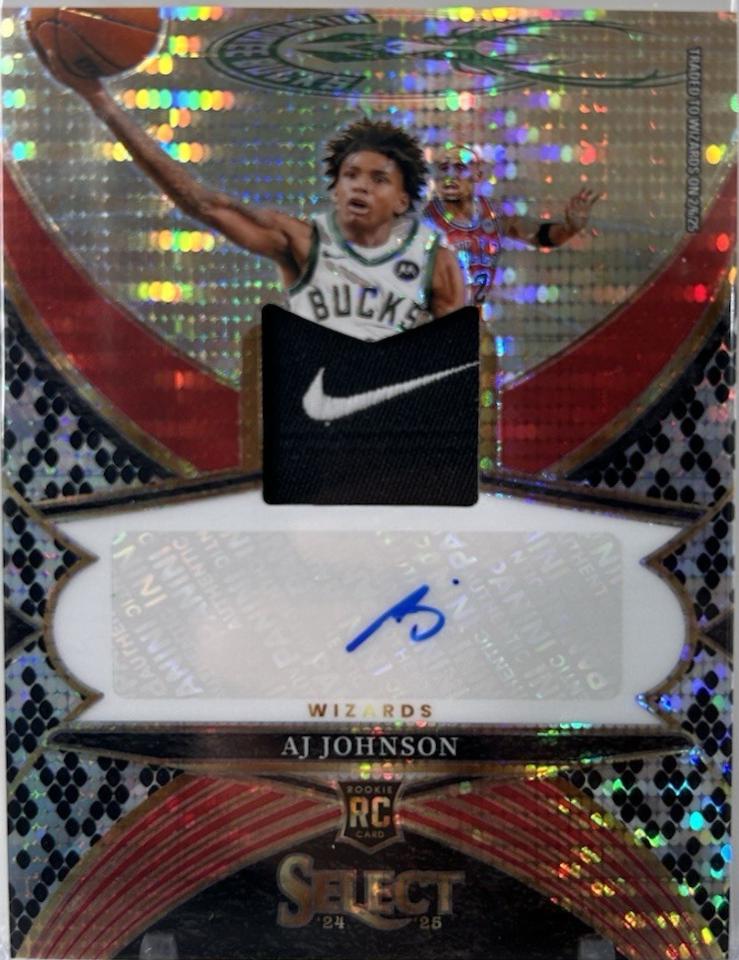 AJ Johnson [Black Snake Skin Pulsar Prizm FOTL] #32