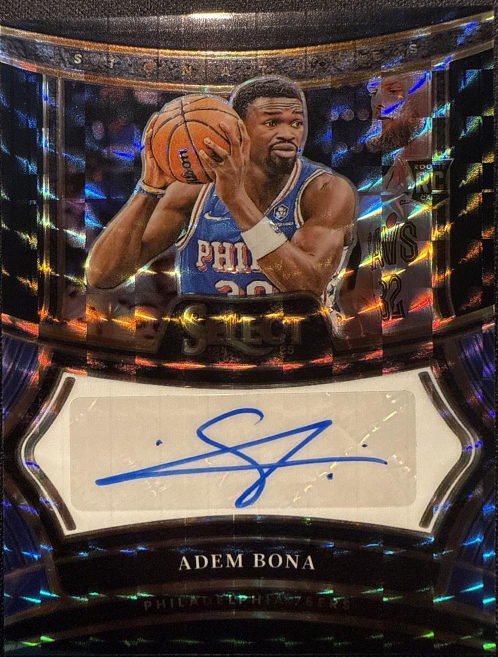 Adem Bona [Black Finite Prizm] #19