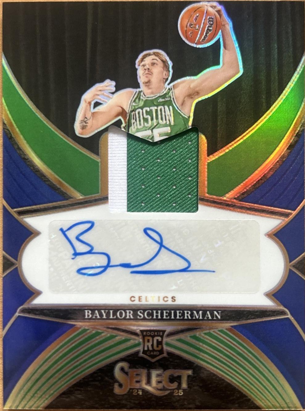 Baylor Scheierman [Blue Prizm] #10