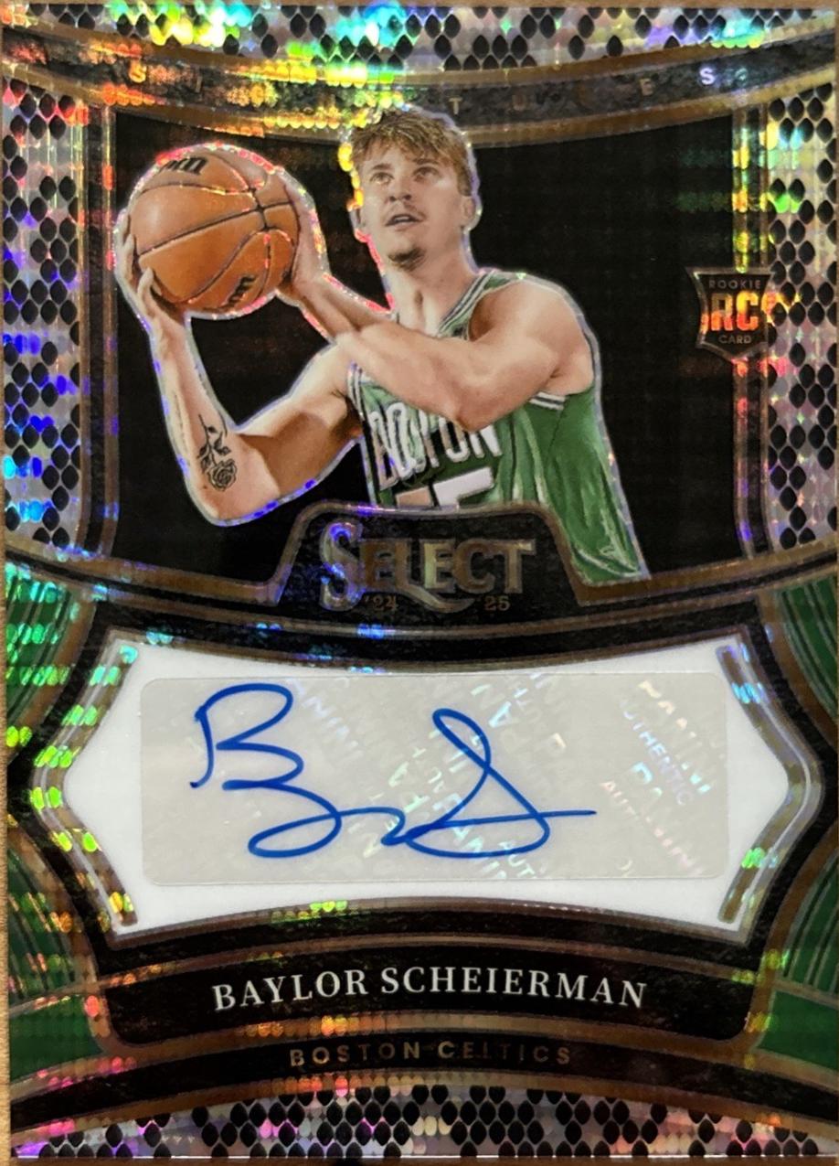 Baylor Scheierman [White Sparkle Prizm] #10