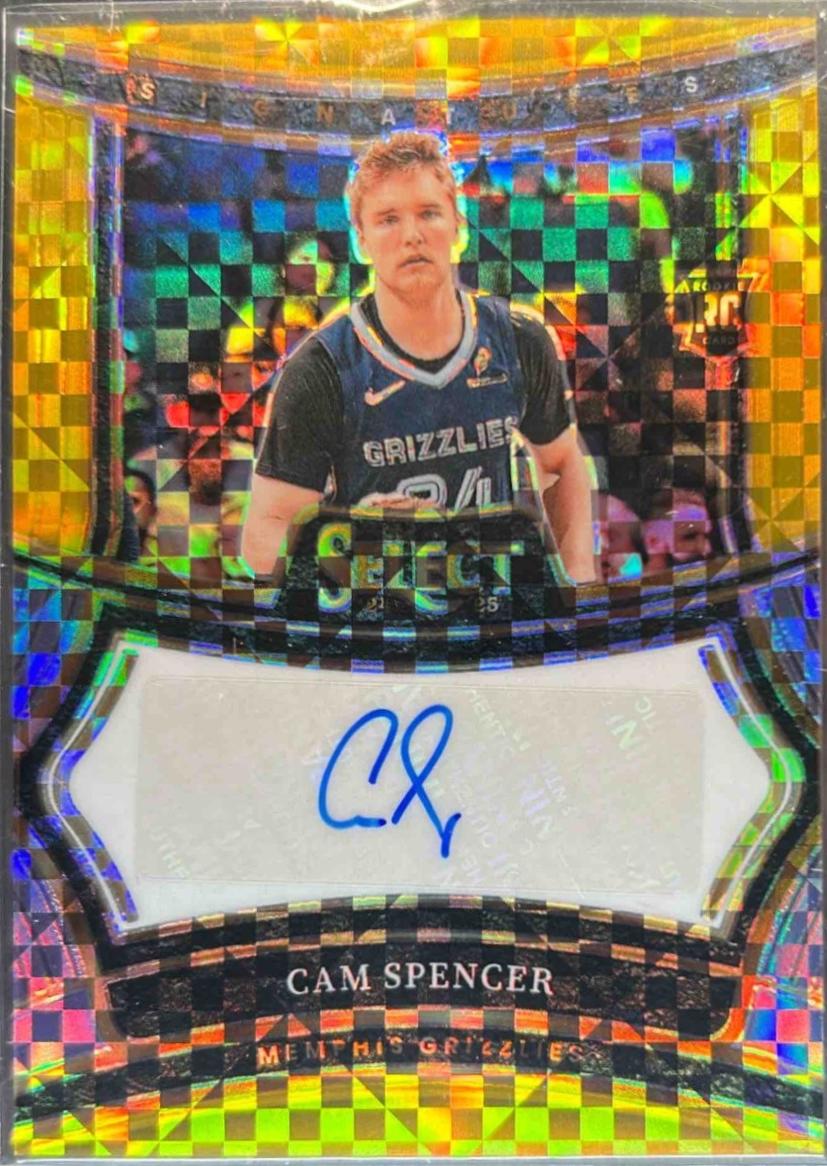 Cam Spencer [Gold Prizm] #1