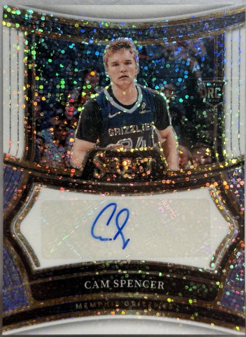 Cam Spencer [White Sparkle Prizm] #1