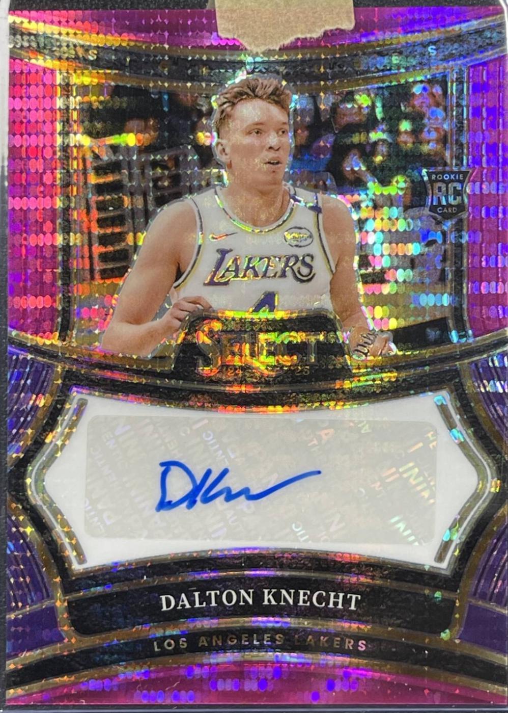 Dalton Knecht [Neon Purple Pulsar Prizm FOTL] #9