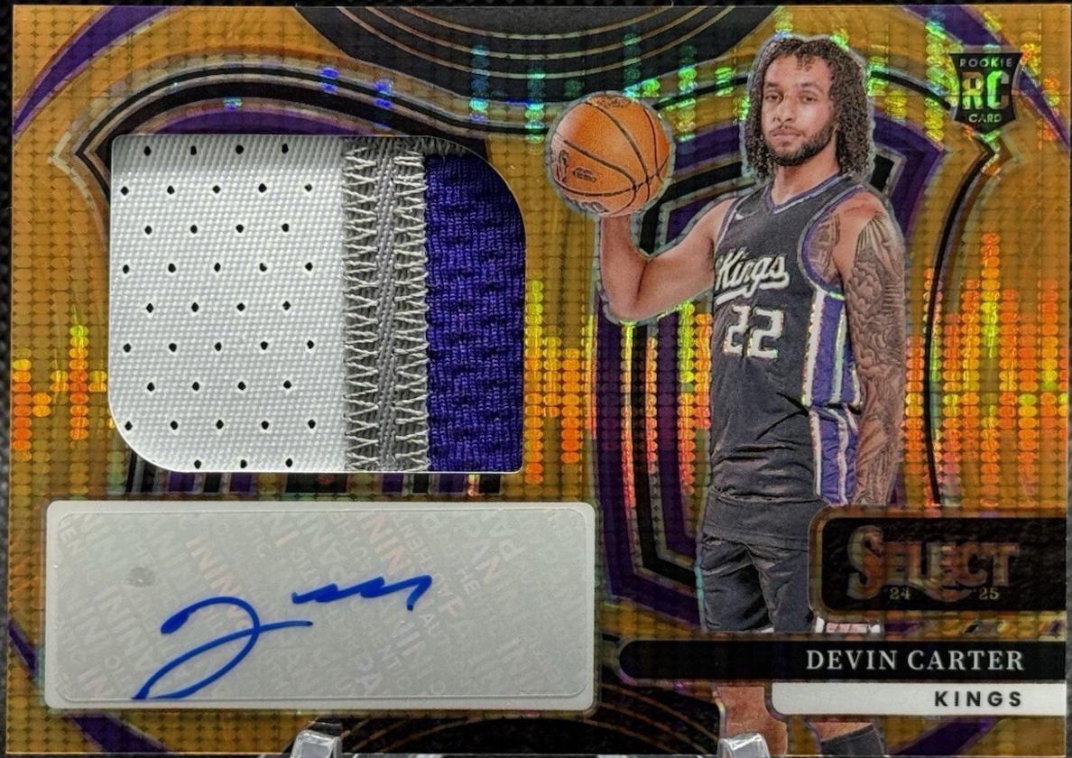 Devin Carter [Neon Orange Pulsar Prizm FOTL] #40