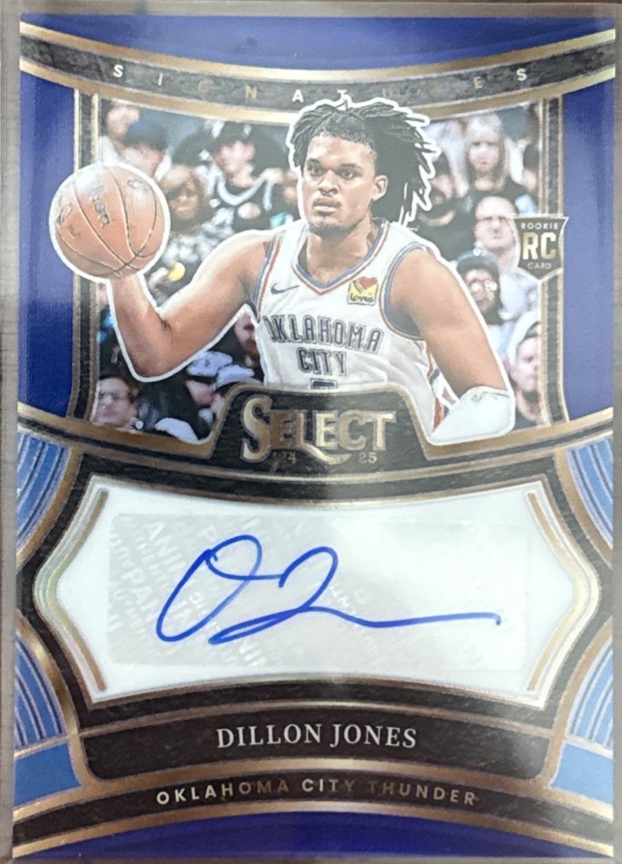 Dillon Jones [Blue Prizm] #7