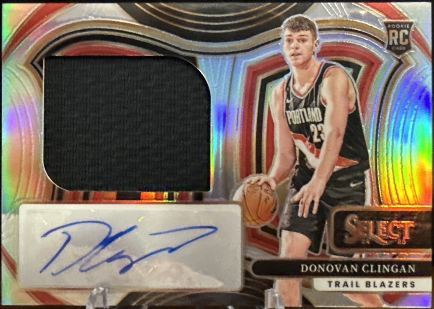 Donovan Clingan [Red Prizm] #20