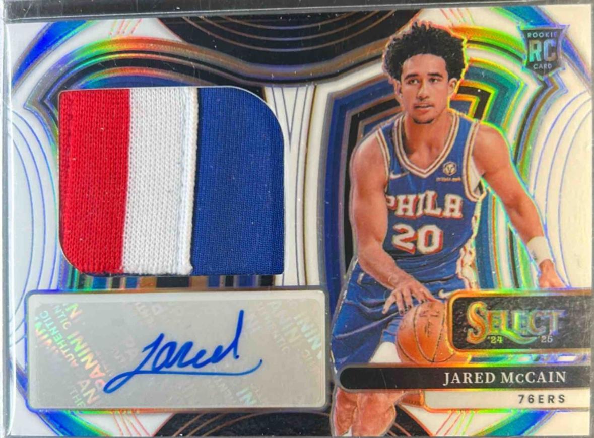 Jared McCain [White Sparkle Prizm] #4