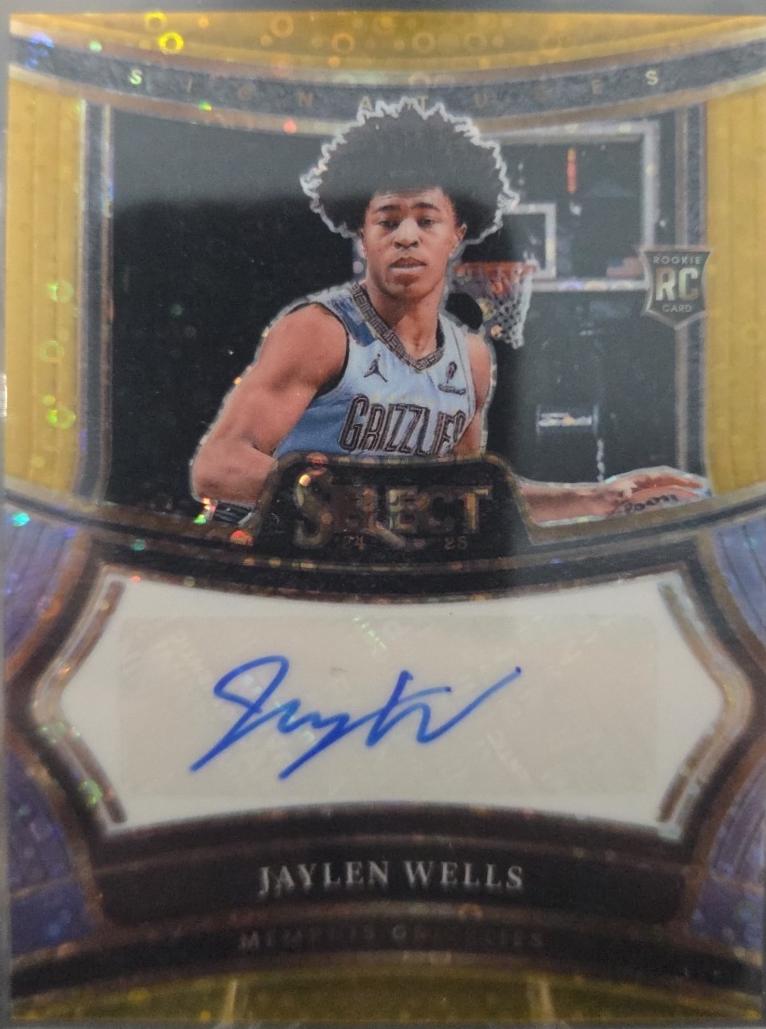 Jaylen Wells [Gold Disco Prizm] #13