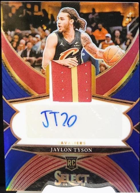 Jaylon Tyson [Blue Prizm] #34
