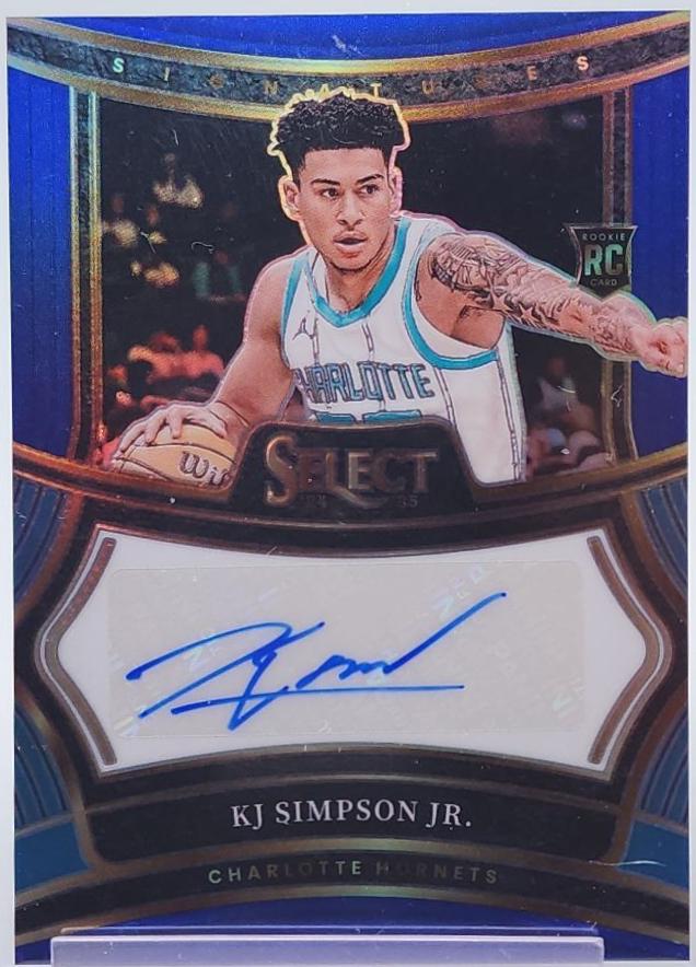 KJ Simpson Jr. [Blue Prizm] #21