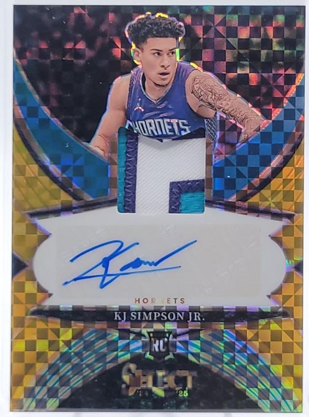 KJ Simpson Jr. [Gold Prizm] #21