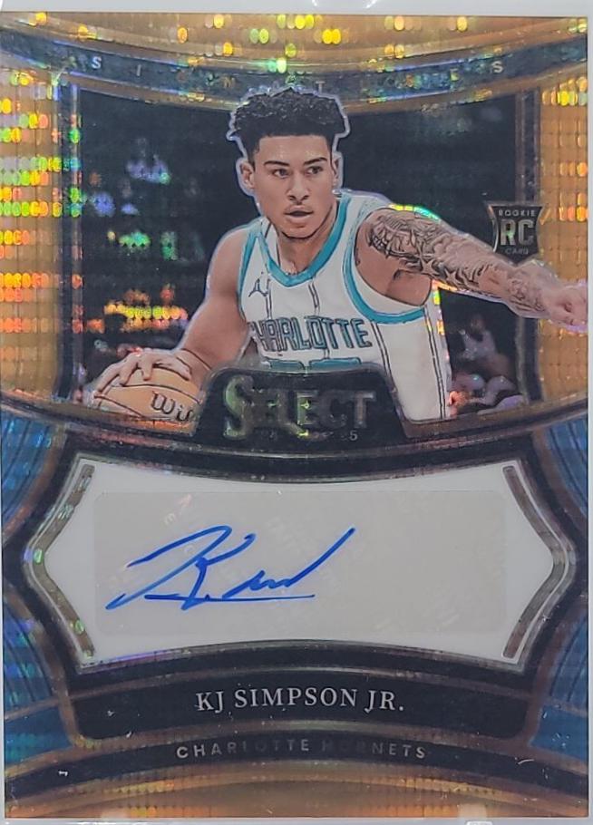 KJ Simpson Jr. [Neon Orange Pulsar Prizm FOTL] #21