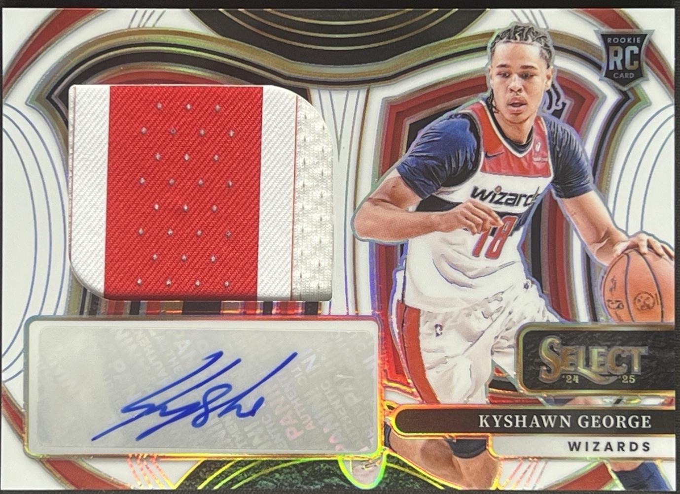 Kyshawn George [White Sparkle Prizm] #6
