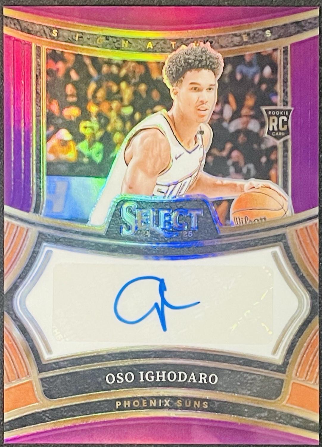 Oso Ighodaro [Purple Prizm] #15