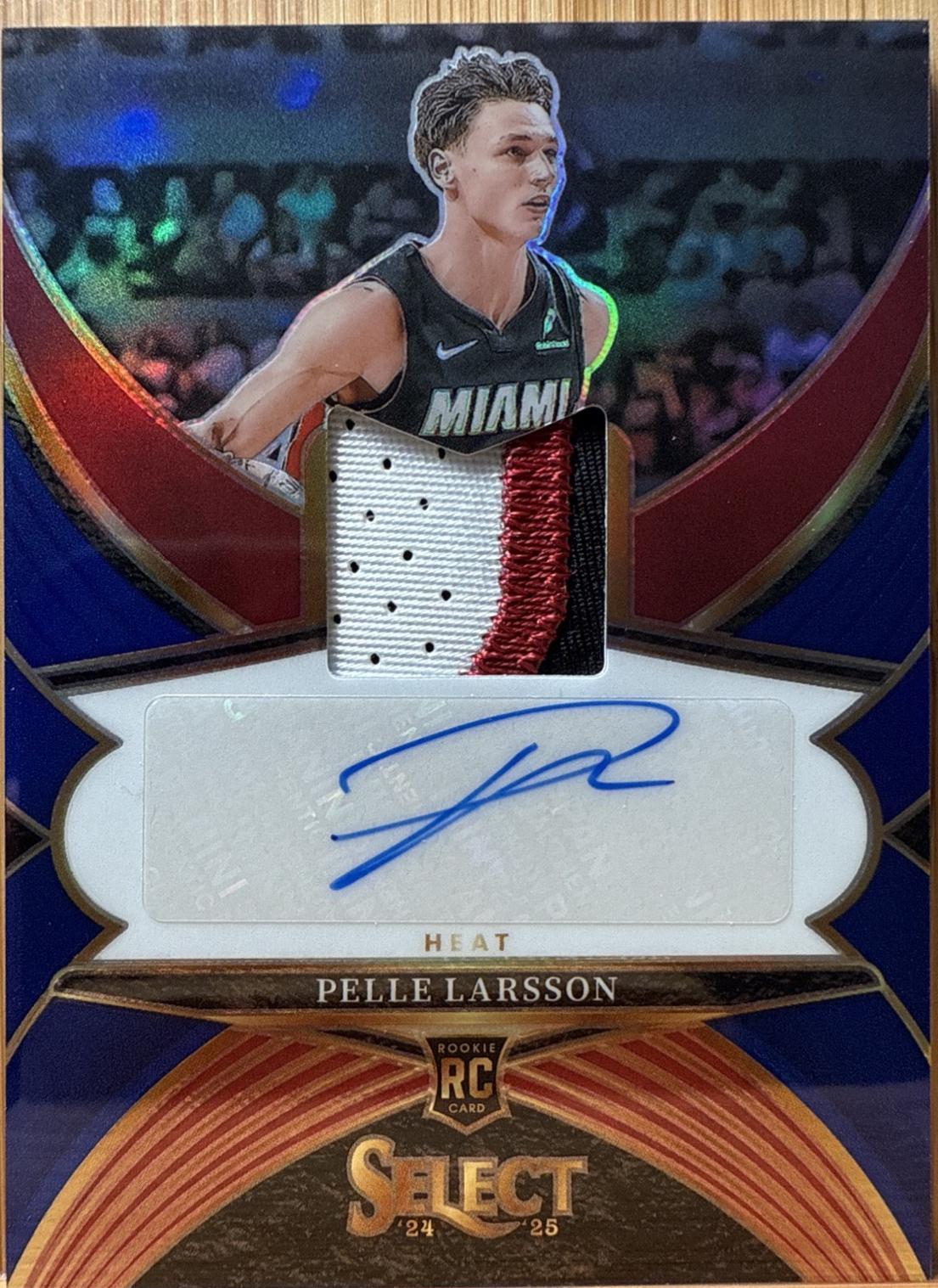 Pelle Larsson [Blue Prizm] #24