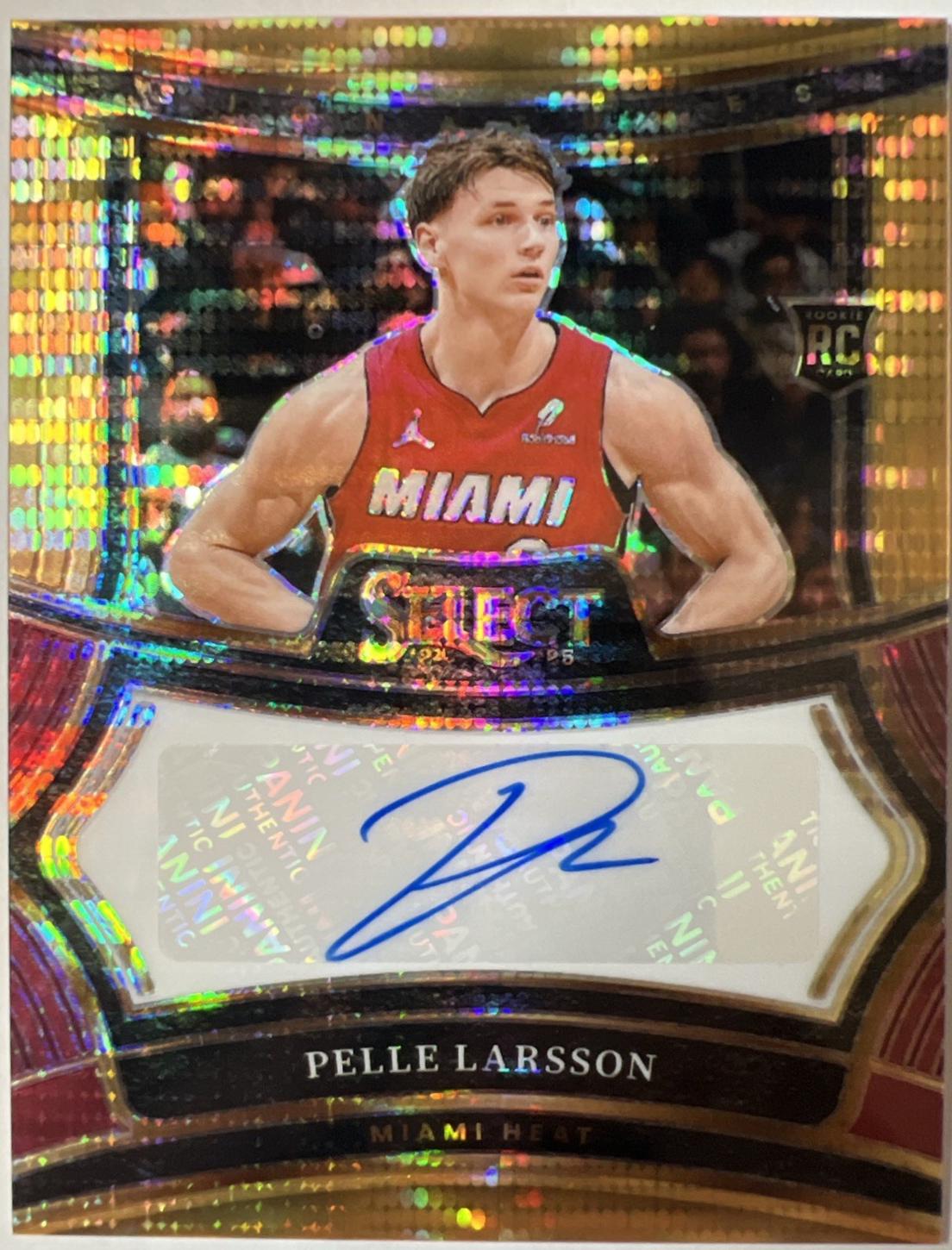 Pelle Larsson [Neon Orange Pulsar Prizm FOTL] #24