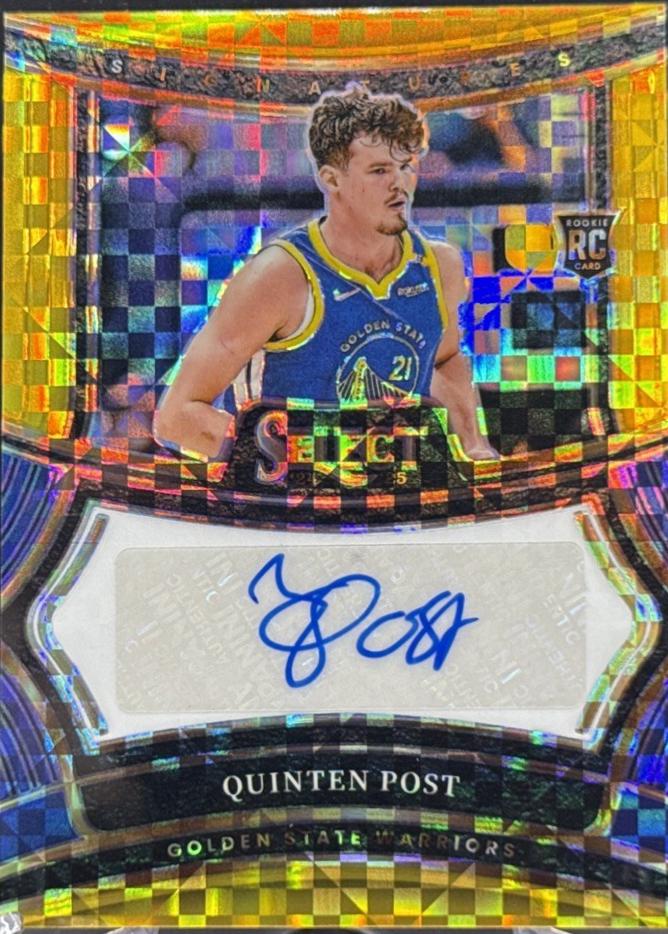 Quinten Post [Gold Prizm] #38