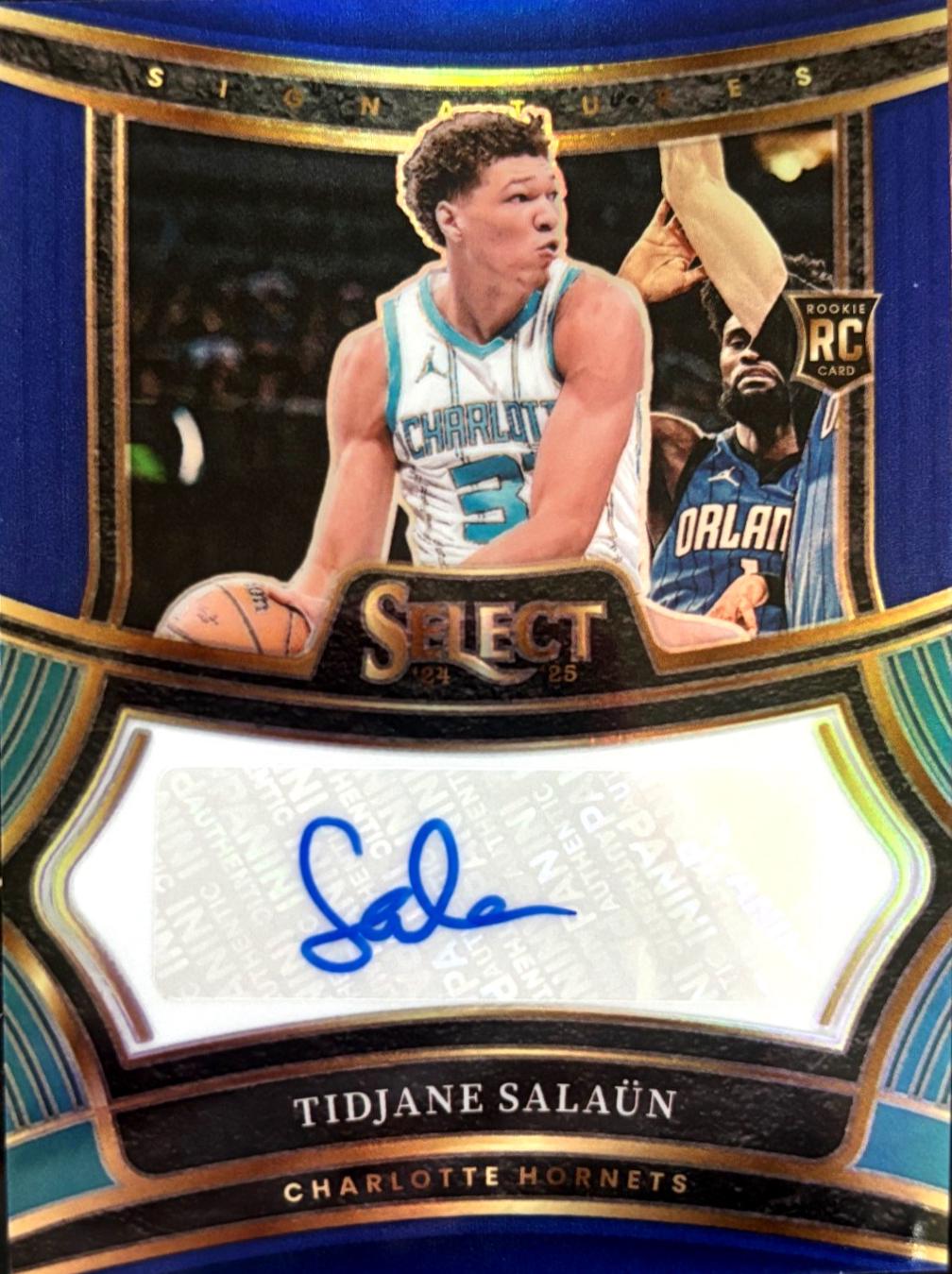 Tidjane Salaun [Blue Prizm] #12