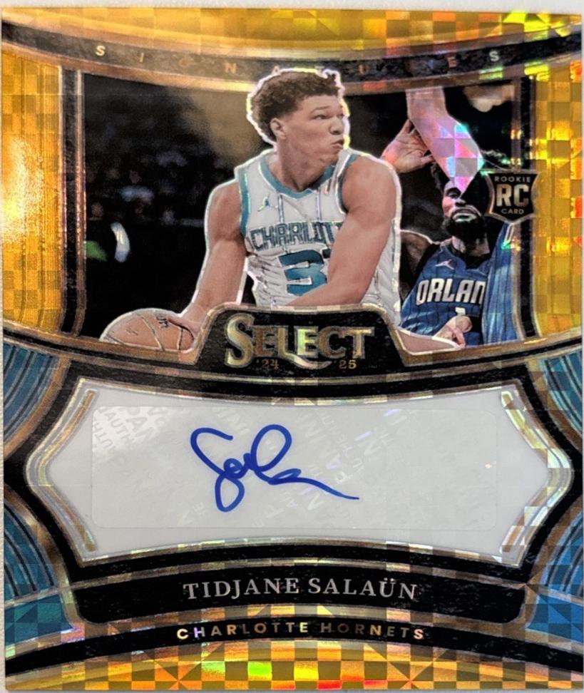 Tidjane Salaun [Gold Prizm] #12