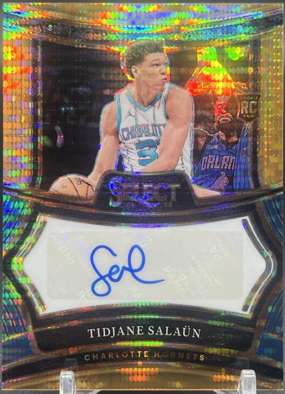 Tidjane Salaun [Neon Orange Pulsar Prizm FOTL] #12