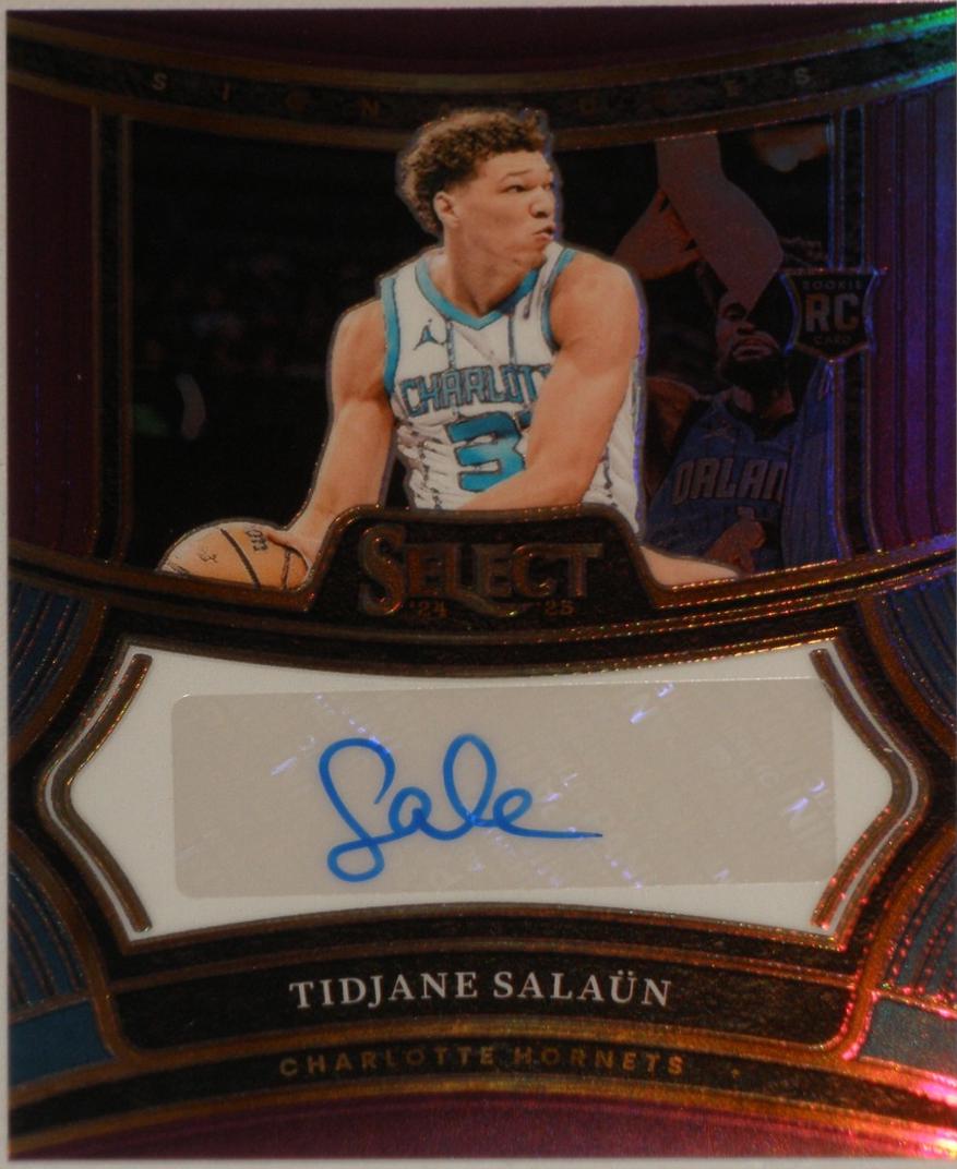 Tidjane Salaun [Purple Prizm] #12