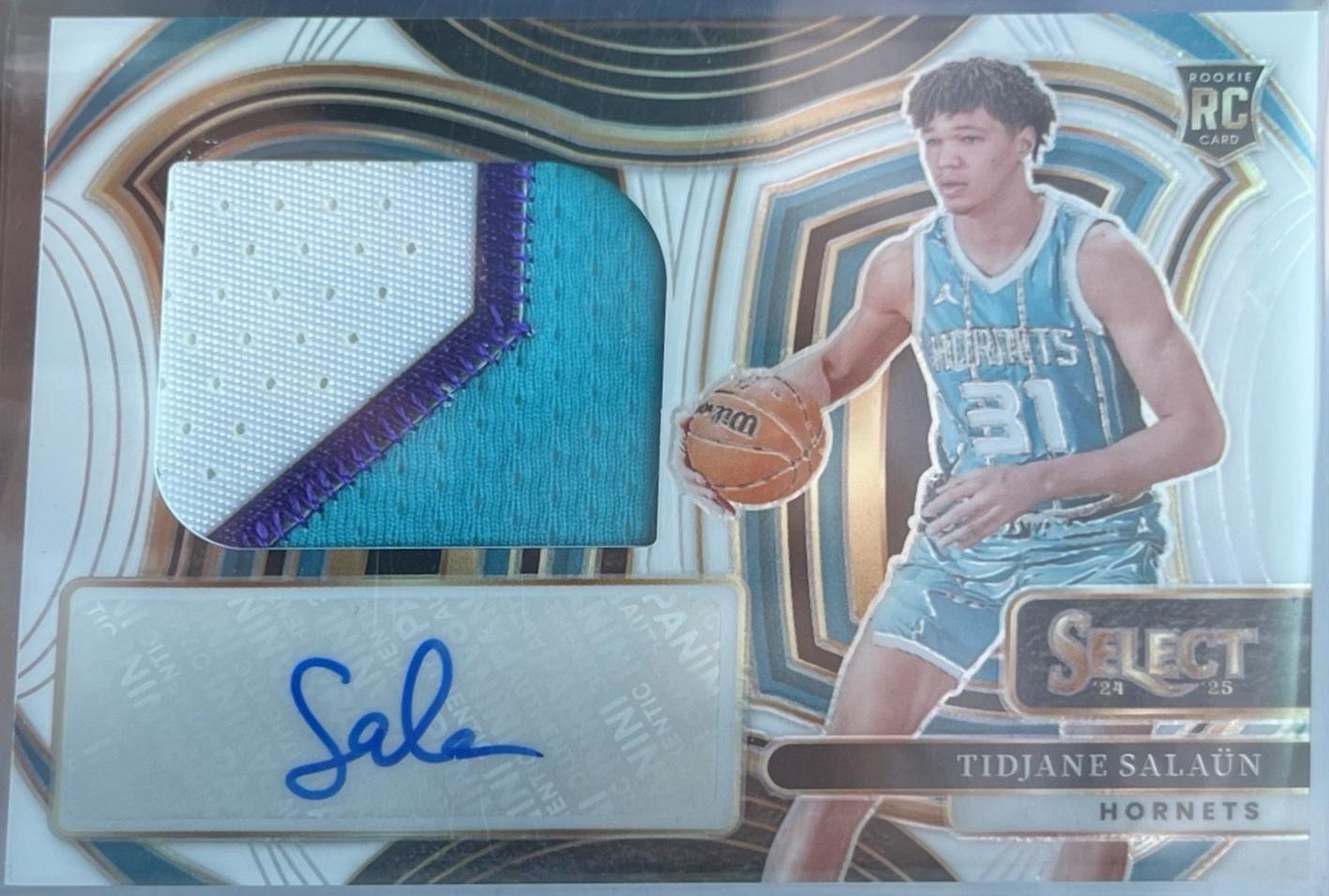 Tidjane Salaun [White Sparkle Prizm] #12