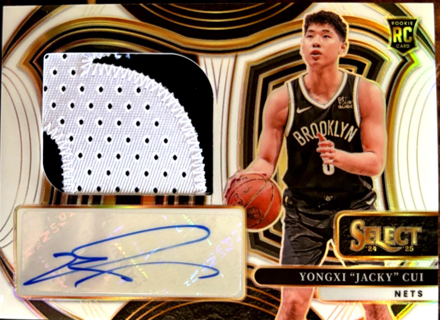 Yongxi Jacky Cui [White Sparkle Prizm] #5