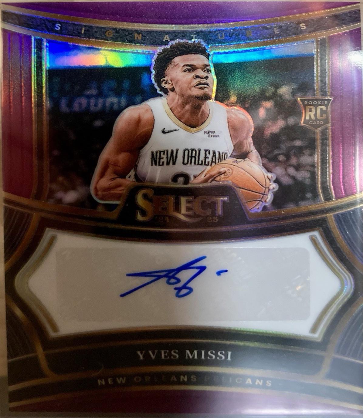 Yves Missi [Purple Prizm] #37