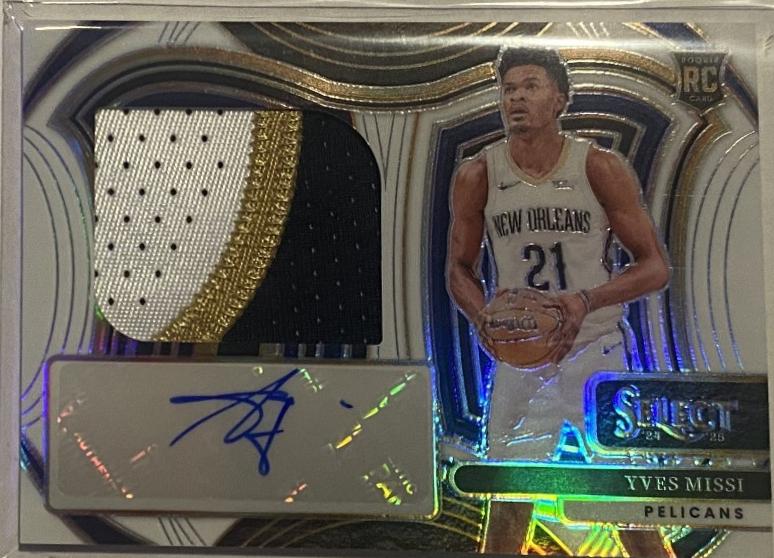 Yves Missi [White Sparkle Prizm] #37