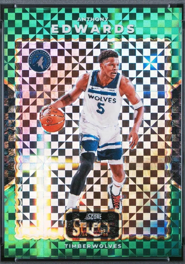 Anthony Edwards [Green Prizm] #15